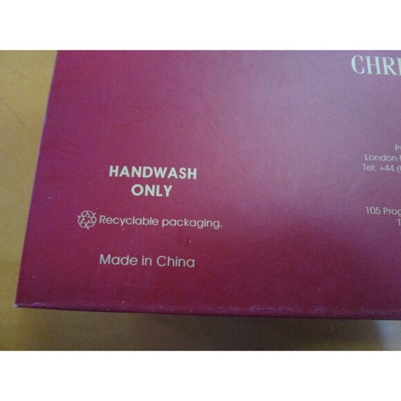 Spode Christmas Tree Teaspoons Ceramic Handle Six New In Box - Picture 11 of 12